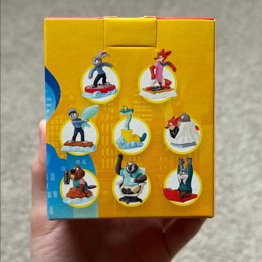 McDonald’s 2025 Happy Meal X Zootopia 2 Collectible Toy #4 Gary De’Snake 2 Pcs